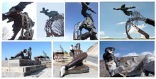 Գործուն քայլեր են իրականացվում Երևան-Սևան մայրուղու հարևանությամբ վեր խոյացող «Արձագանք» և «Անվերջության ժապավեն» քանդակների վերականգնման ու վերատեղադրման ուղղությամբ