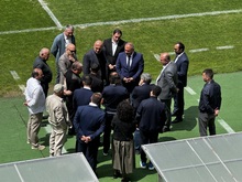Աբովյան քաղաքում ևս բացվեց ֆուտբոլի նոր խաղադաշտ Աբովյան քաղաքում ևս բացվեց ֆուտբոլի նոր խաղադաշտ
