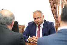Կոտայքի մարզպետ Ահարոն Սահակյանն ընդունել է ՇՄՆ էկոպարեկային ծառայության պետ Վլադիմիր Կիրակոսյանին Կոտայքի մարզպետ Ահարոն Սահակյանն ընդունել է ՇՄՆ էկոպարեկային ծառայության պետ Վլադիմիր Կիրակոսյանին