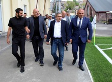 Աբովյան քաղաքում ևս բացվեց ֆուտբոլի նոր խաղադաշտ Աբովյան քաղաքում ևս բացվեց ֆուտբոլի նոր խաղադաշտ