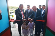 Ակունք համայնքի Նոր գյուղ բնակավայրի նորակառույց մանկապարտեզը բացվեց Ակունք համայնքի Նոր գյուղ բնակավայրի նորակառույց մանկապարտեզը բացվեց