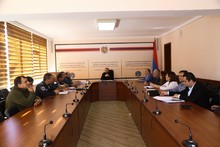 Մարզպետի տեղակալ Վասակ Վարդանյանի գլխավորությամբ անցկացվել է շտաբային ուսումնավարժություն