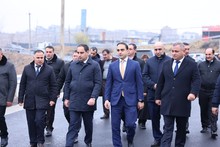 ՀՀ Կոտայքի մարզպետը ՀՀ ՏԿԵ նախարարի հետ դիտարկել է Կորեայի ձոր» տանող ճանապարհի հիմնանորոգման աշխատանքները